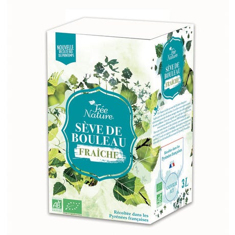 Linfa di betulla biologica 3L Ultra Fresh