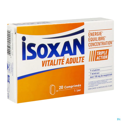 Vitalité Adulte 20 Comprimés