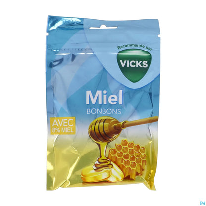 Honey and Menthol Candies 72g Dry Throat From 6 Years Old
