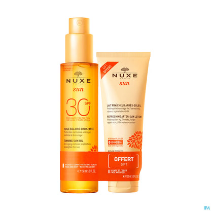 Olio abbronzante SPF 30 150 ml + Latte doposole 100 ml