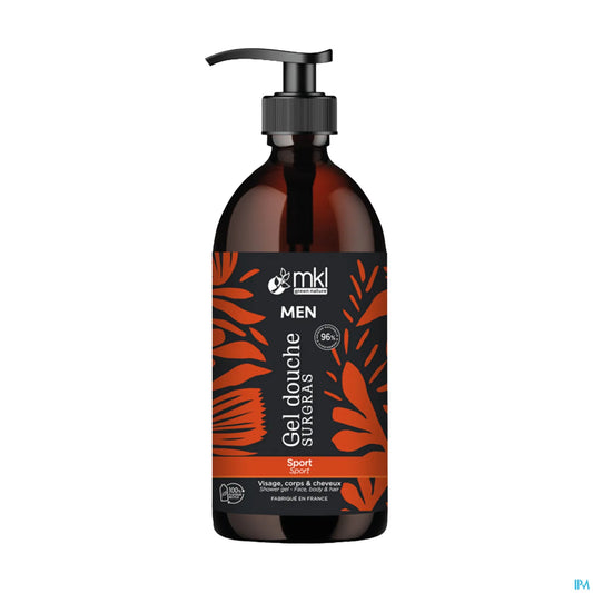 Green Nature Gel Douche Men Sport Surgras 1L