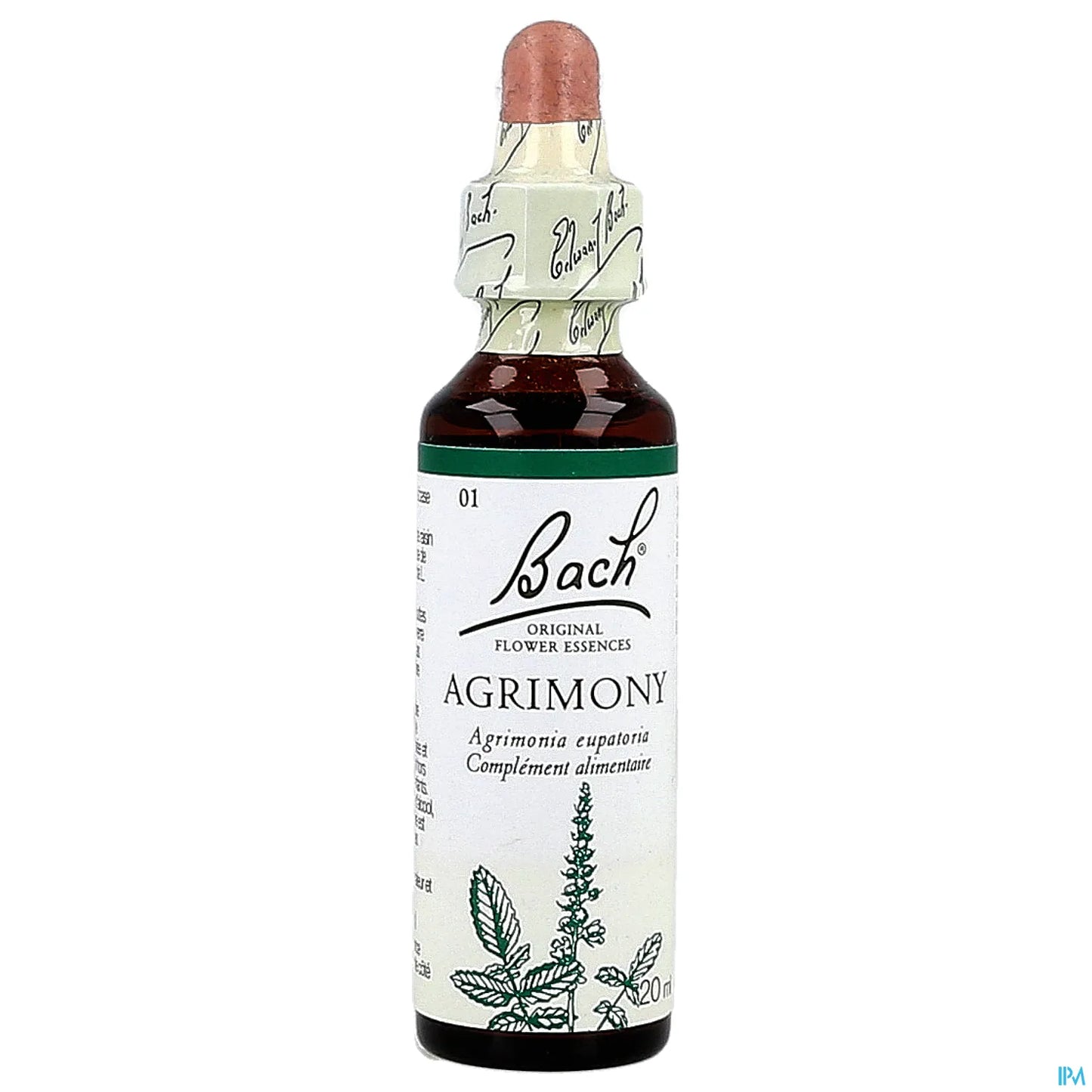 Agrimony N°01 Fleurs de Bach 20ml