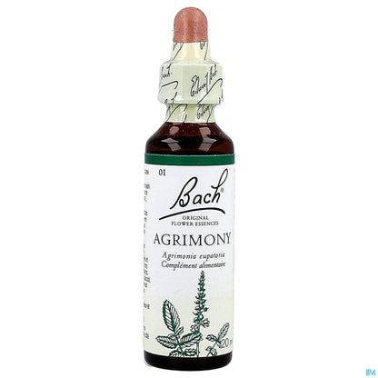 Agrimony N°01 Fleurs de Bach 20ml