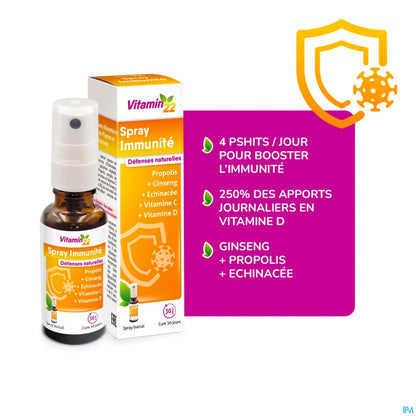 Ineldea Vitamin'22 Immunity Spray 20ml