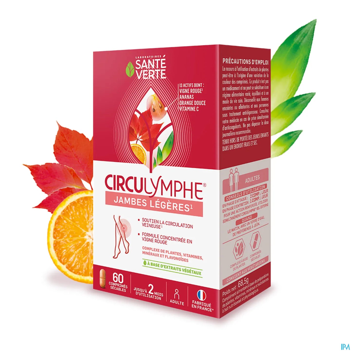 Circulymphe 60 compresse