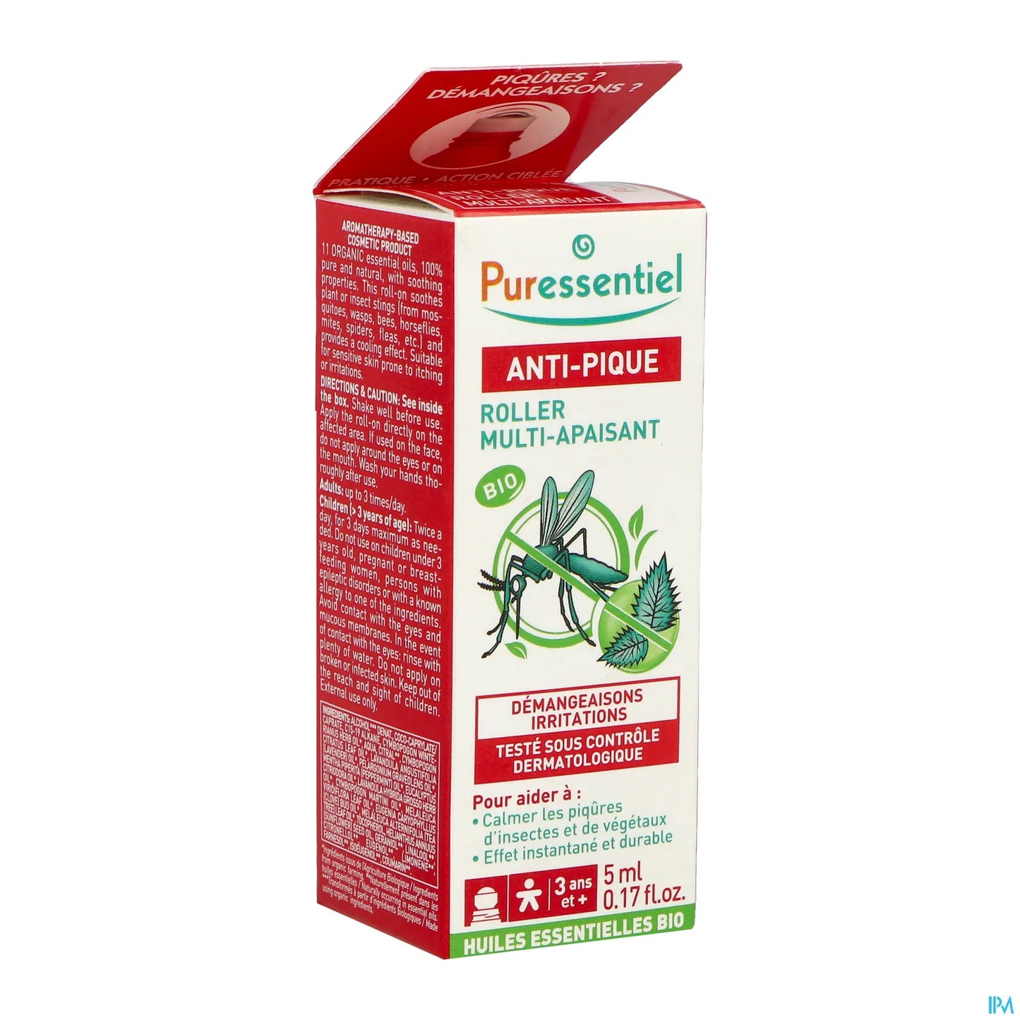 Anti-Pique Roller Multi-Apaisant Bio 5 ml