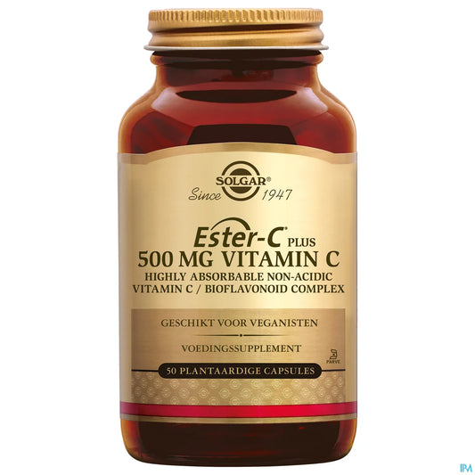 Ester-C Plus 500mg 50 Gélules Végétales