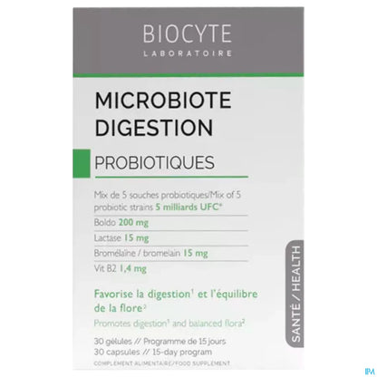 Microbiote Digestion 30 Capsules