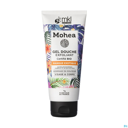 Gel doccia esfoliante al mango esotico biologico Green Nature 200 ml