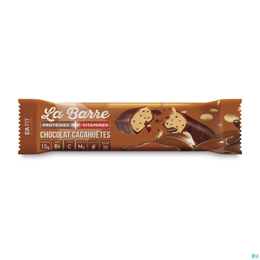 The Protein + Vitamin Bar Chocolate Peanut 49g