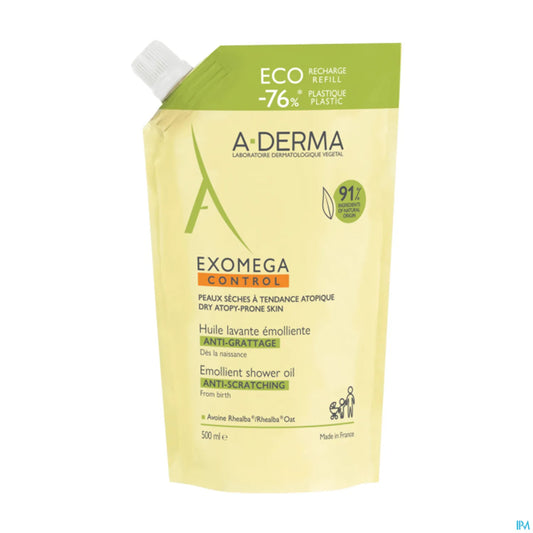 Ricarica di olio detergente emolliente Exomega Control 500 ml