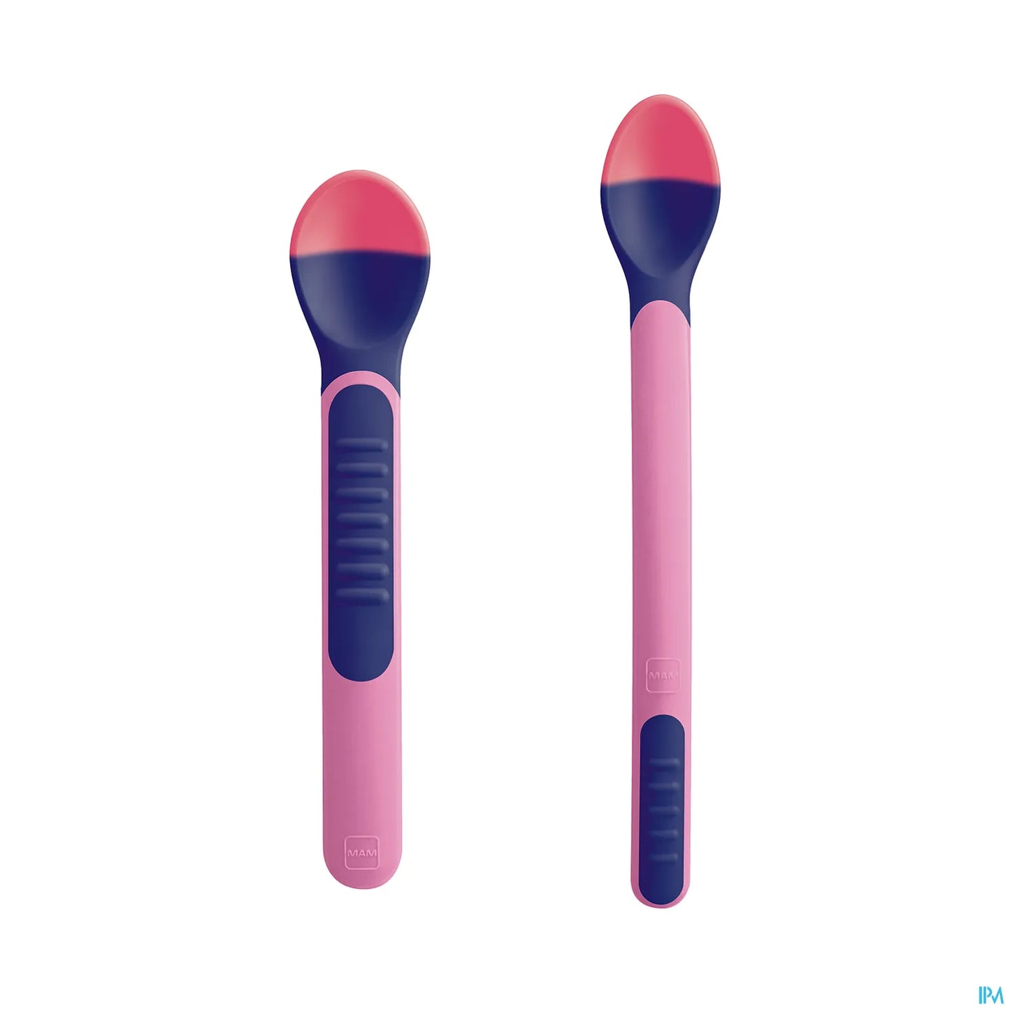 Green Thermo-Sensitive Spoon and Cover x2