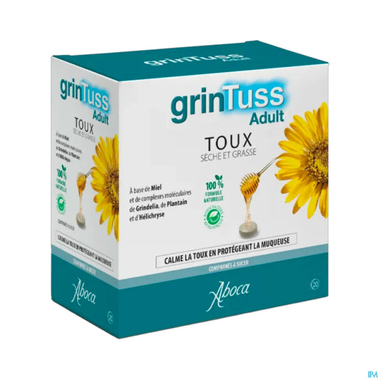 Grintuss Adult Tosse Secca e Grassa x20 Pastiglie