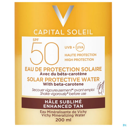 Capital Soleil Radiance Sun Protection Water SPF50 200ml