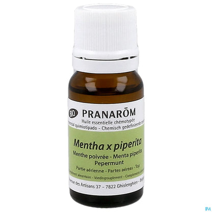 Huile Essentielle Menthe Poivrée Bio 10ml