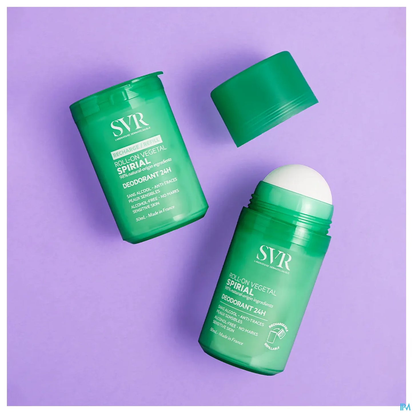 SVR Spirial Végétal Déodorant Roll On Recharge 50 mL