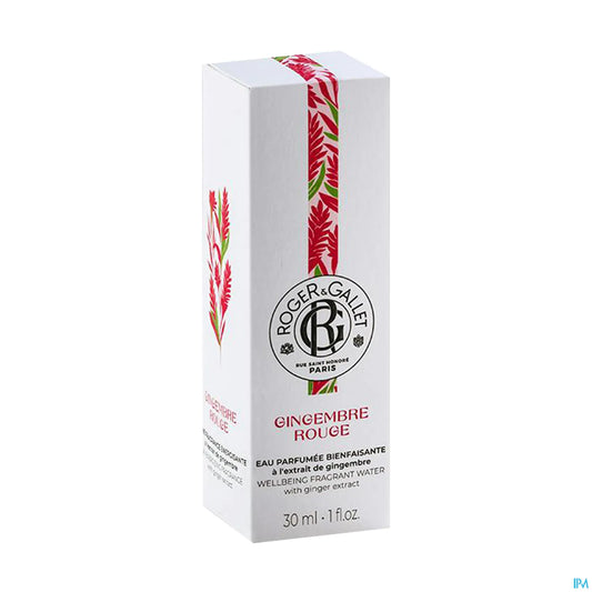 Gingembre Rouge Eau Parfumée Bien-être 30ml