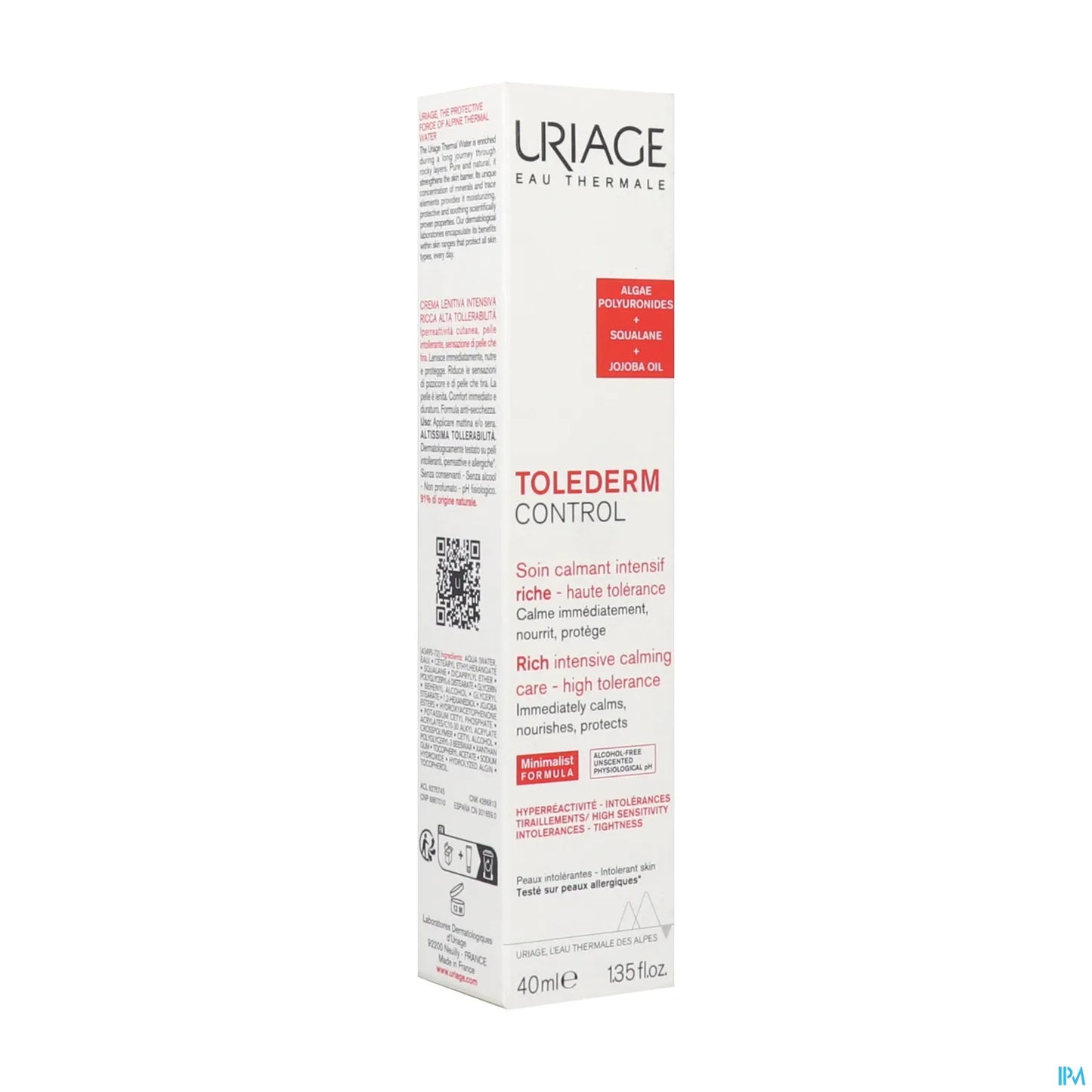 Toléderm Control Riche 40 ml