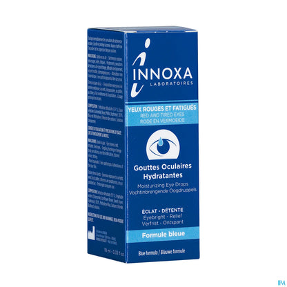 Gocce idratanti blu per occhi rossi e stanchi 10 ml