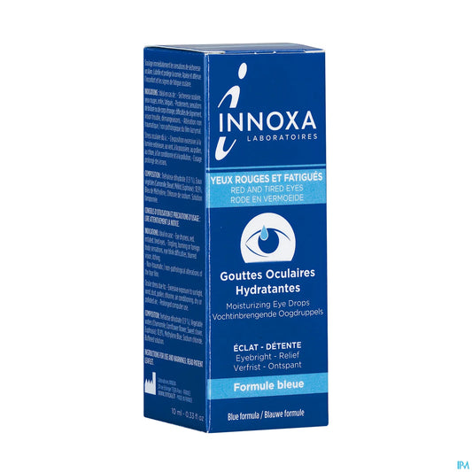 Blue Moisturizing Drops for Red and Tired Eyes 10 ml