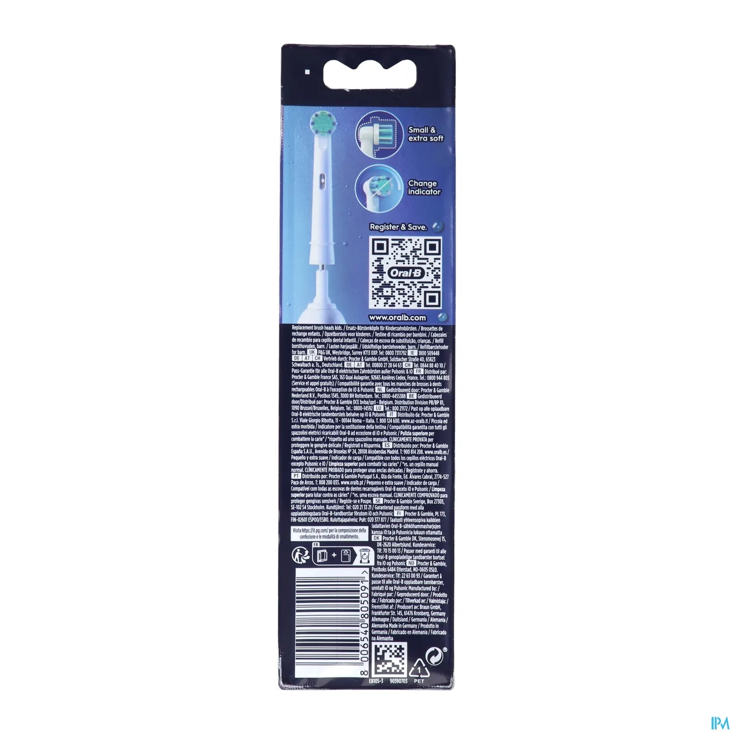 Oral-B Brossettes Kids Spiderman X3