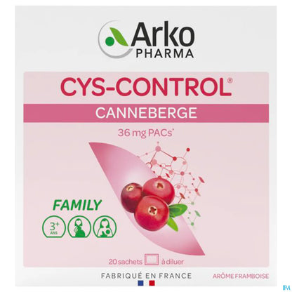 Cys-Control Medical 36mg Urinary Comfort 20 Sachets
