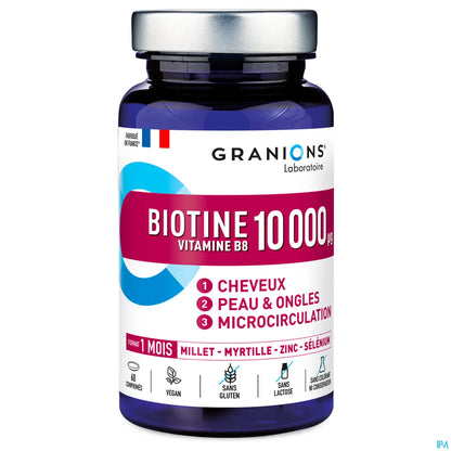 Biotin 10000 µg 60 Tablets