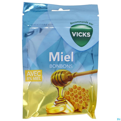 Honey and Menthol Candies 72g Dry Throat From 6 Years Old