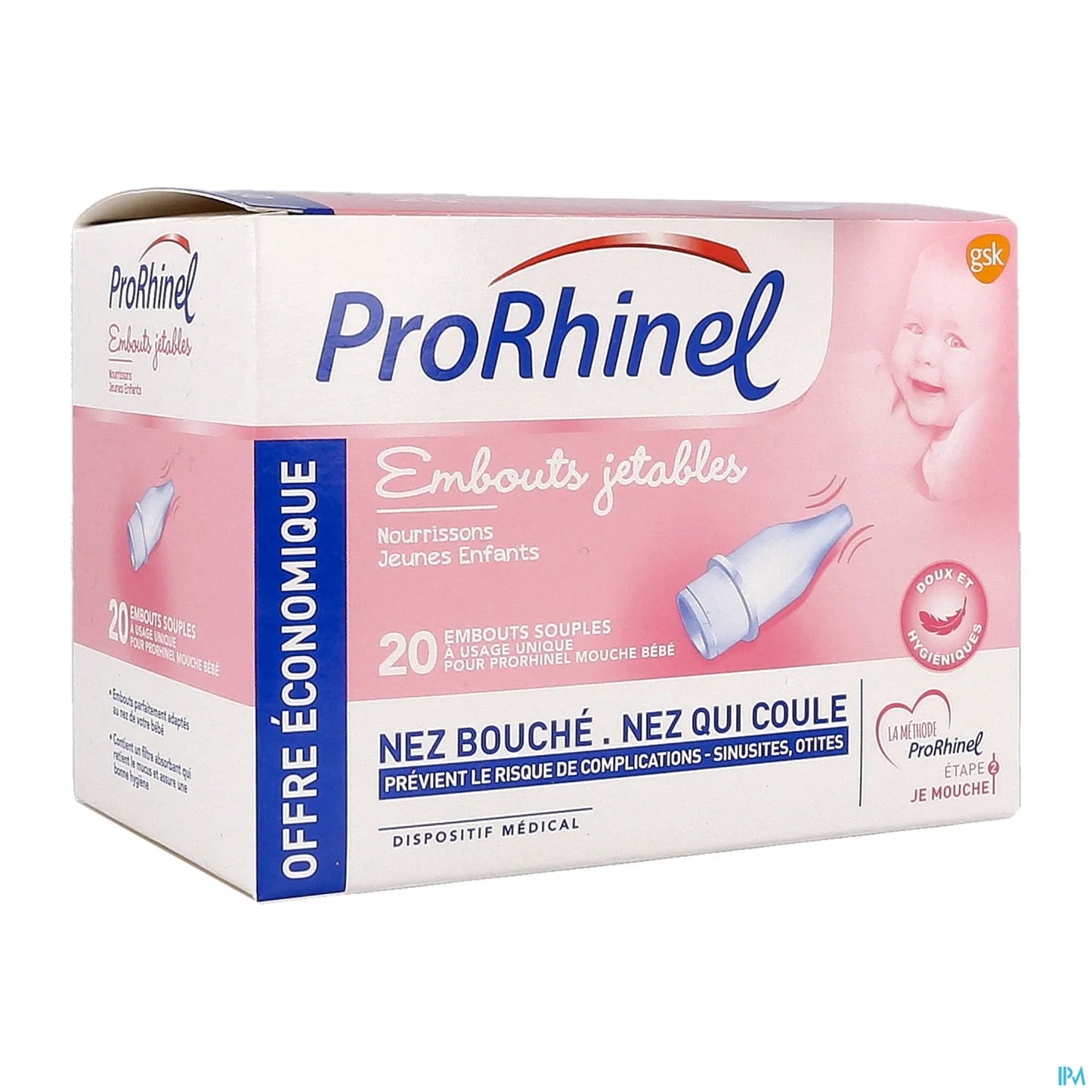 20 punte morbide monouso per aspiratore nasale per neonati