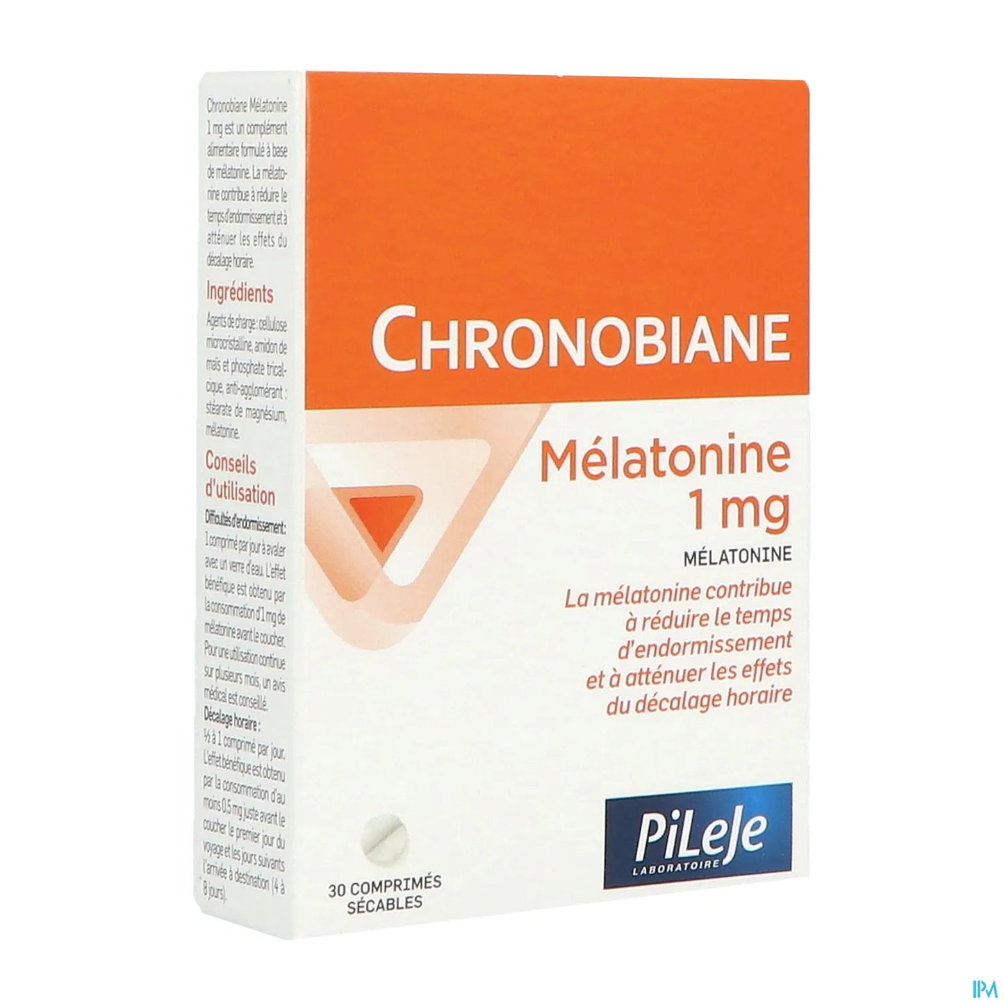 Chronobiane Melatonin 1 mg Scored Tablet - Box of 30
