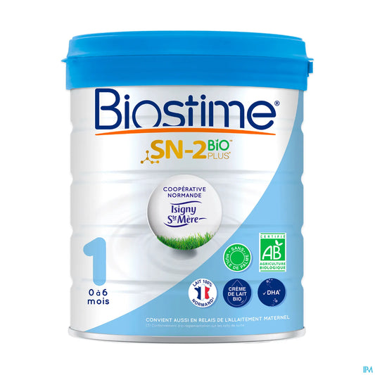 SN-2 Bio Plus Lait Premier Âge 0-6 Mois 800g