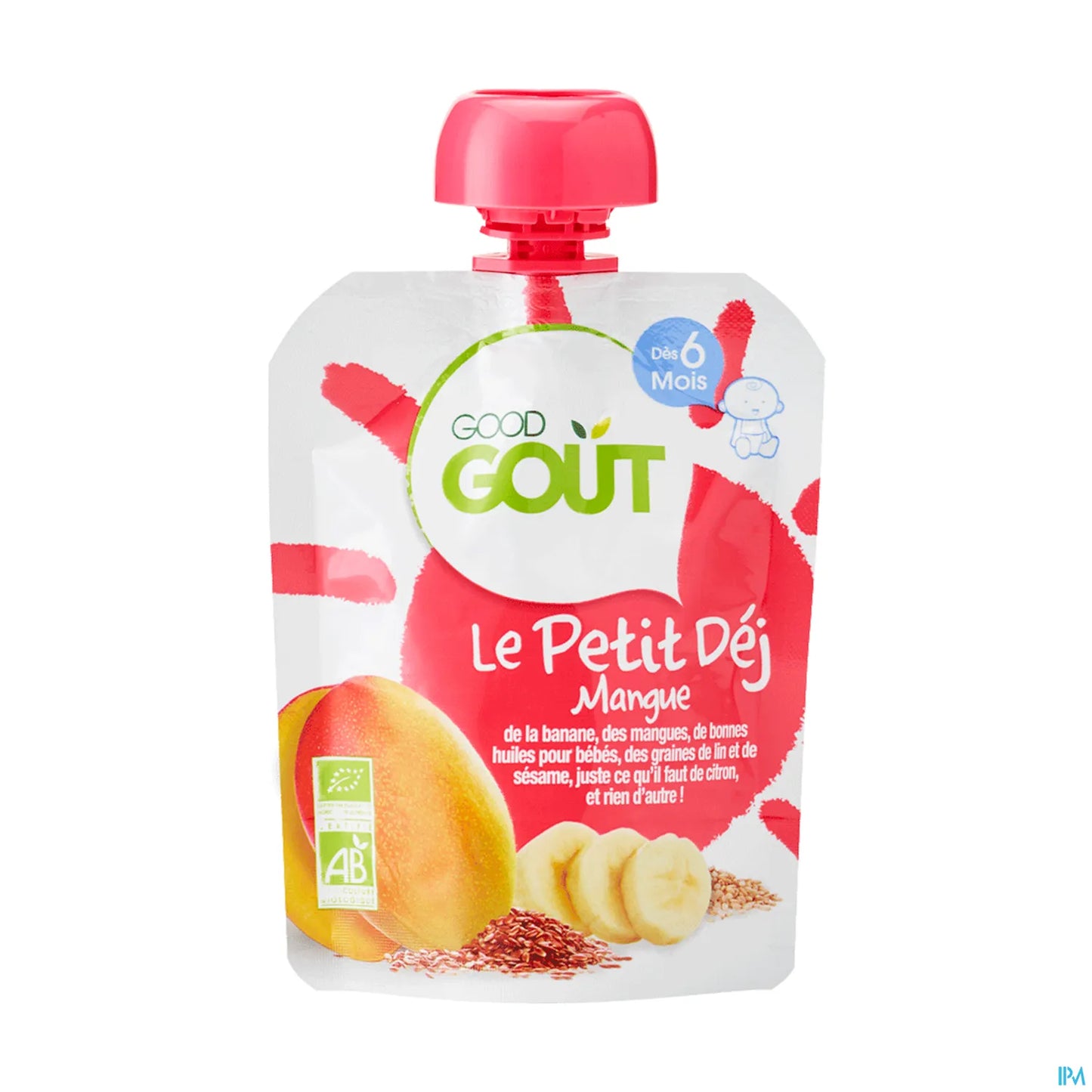 Colazione al mango biologico 70 g dai 6 mesi