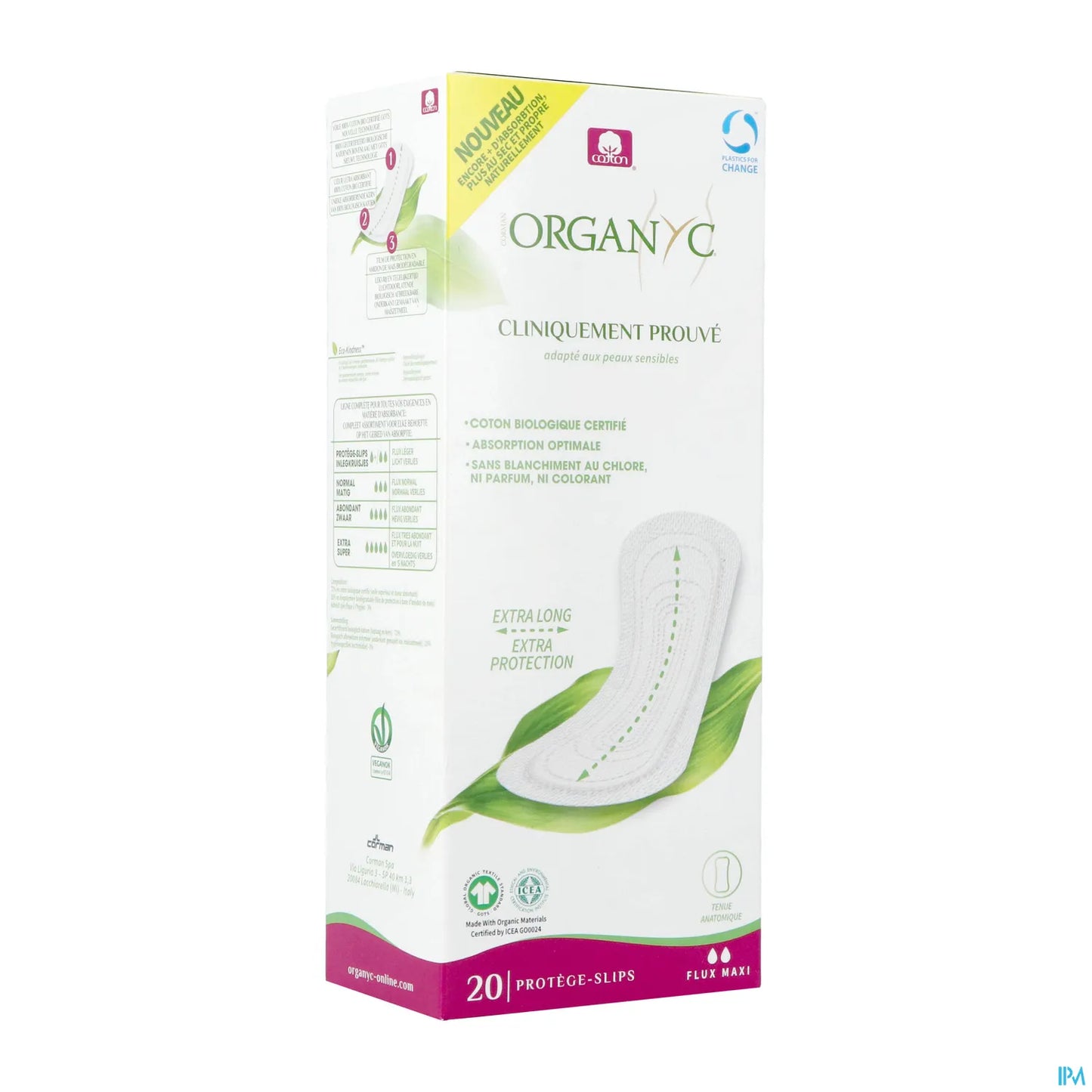 Extra Long Panty Liners 20 Units