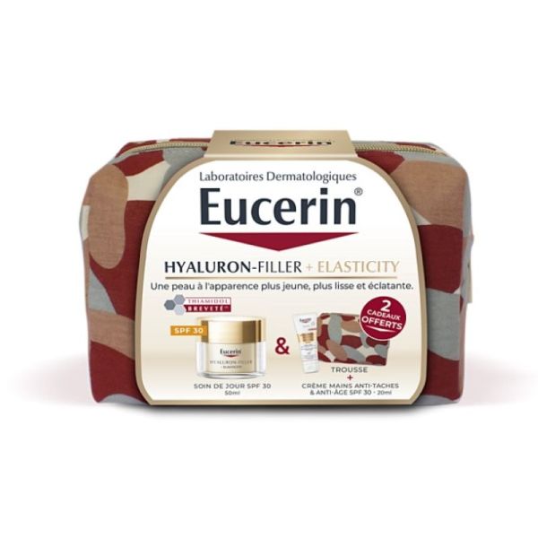 Hyaluron-Filler + Elasticity Soin Jour SPF30 50ml Crème Mains 20ml Trousse