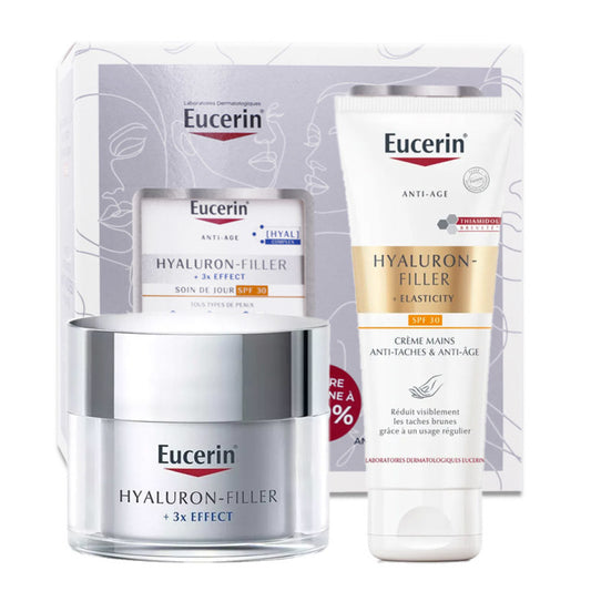 Hyaluron-Filler 3x Effect SPF30 50 ml and Hand Cream 75 ml Set