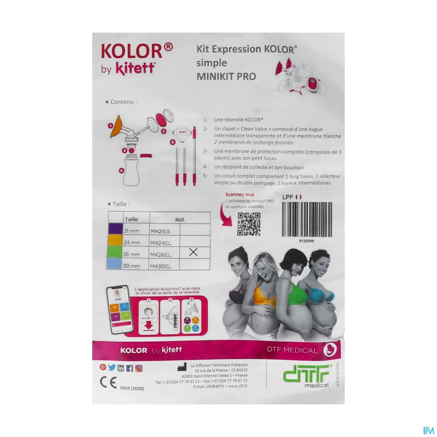 Téterelle Kolor 26 mm Taille L