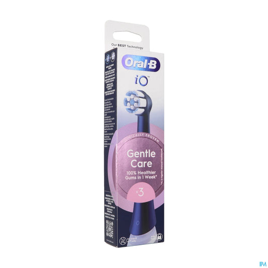 Oral B Brossettes iO Gentle Care Noires 3 unités