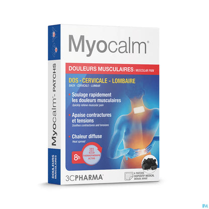 Myocalm Dolore Muscolare 4 Cerotti