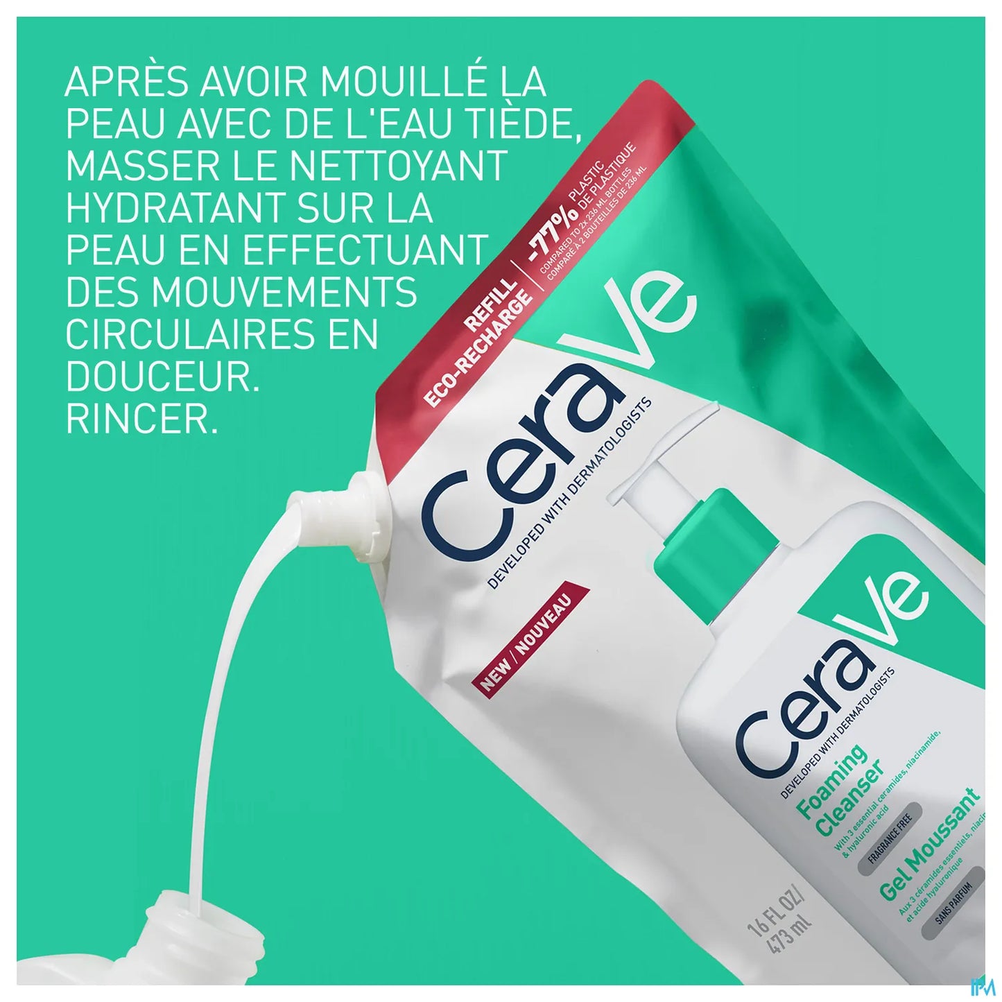 Foaming Cleansing Gel Refill 473ml Normal to Oily Skin