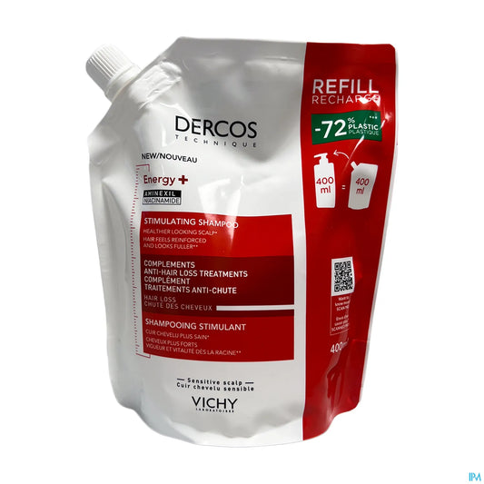 Dercos Eco-Recharge Energy+ Shampoo stimolante anticaduta 400 ml