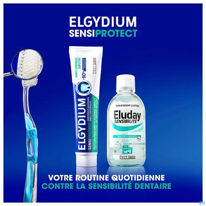 Elgydium Dents Sensibles Sensiprotect 2 x 75 mL