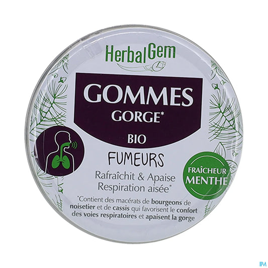 Gommes Gorge Fumeurs Bio 45 g