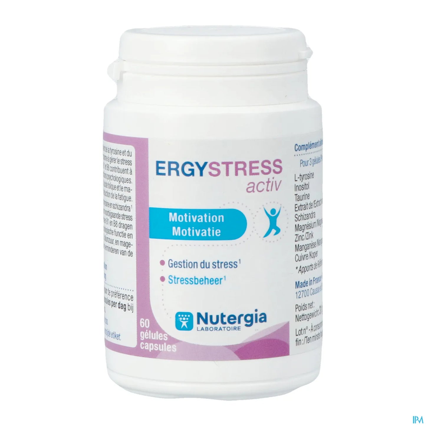 Ergystress Activ - Stress Management - 60 Capsules