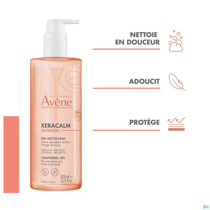 XeraCalm Nutrition Gel Detergente Nutriente 500ml