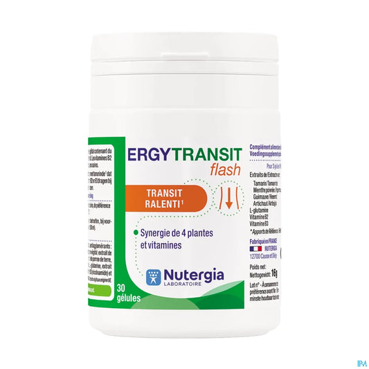 Ergytransit Flash 30 Capsule Transito Lento