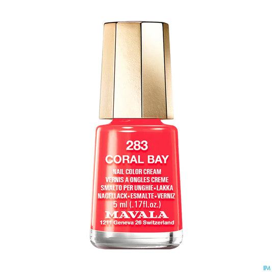 Mavala Vernis à Ongles Corail Bay 283 Mini Color 5 mL