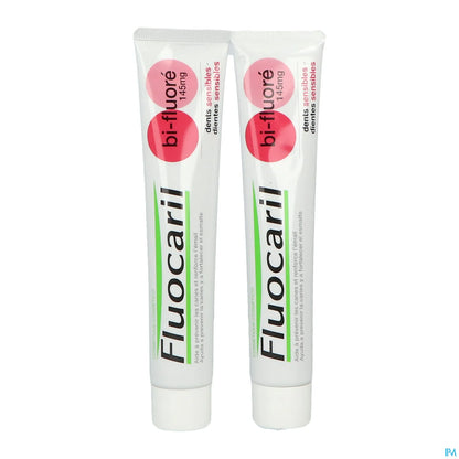 Bi-Fluoride Toothpaste for Sensitive Teeth 145mg 2x75ml