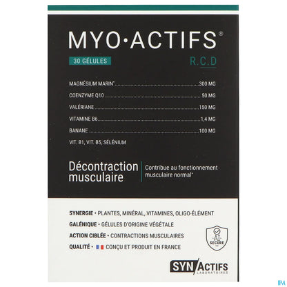 Synactifs MyoActifs Capsule 30 Capsule