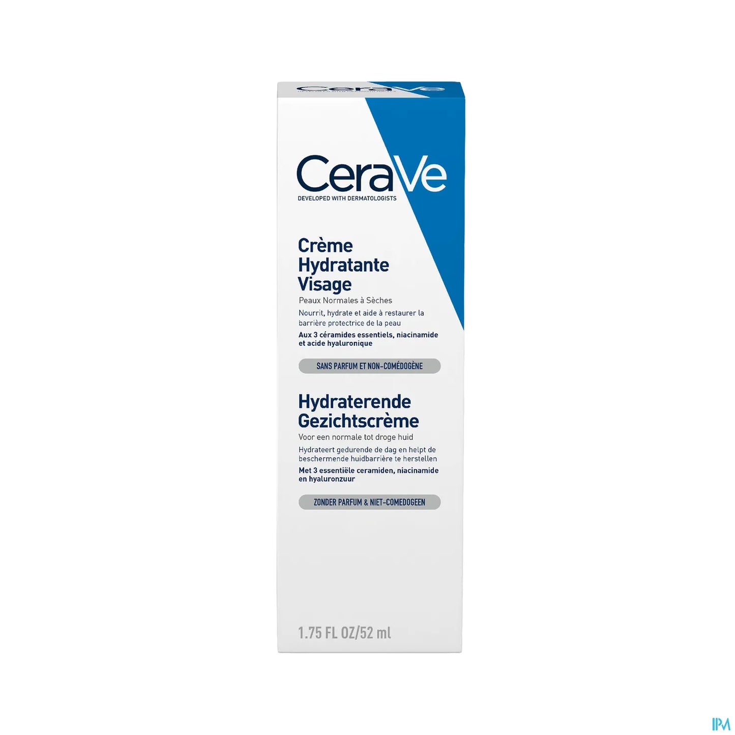 Lotion Hydratante Visage PM Pour Peau Normale à Sèche 52ml