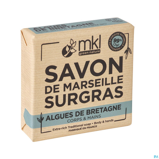 Sapone di Marsiglia Green Nature Surgras Alghe della Bretagna 100g